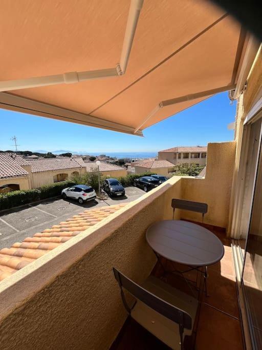 Studio Vue Mer Avec Piscine Et Terrain De Tennis Sausset-les-Pins Extérieur photo